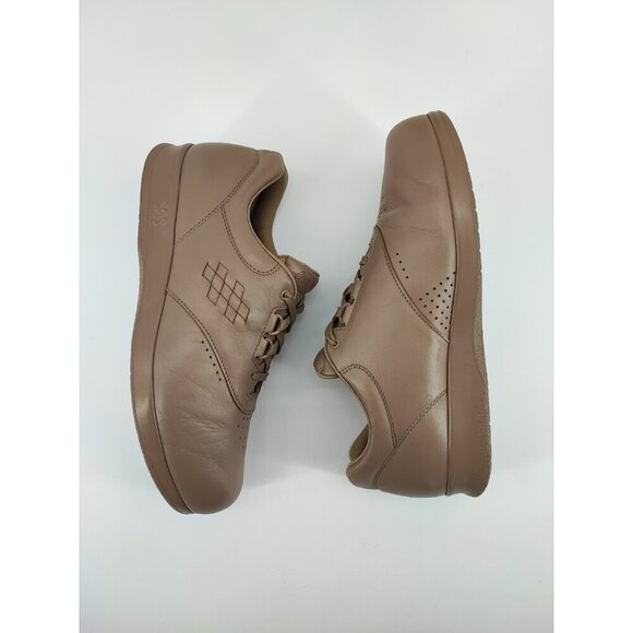 SAS Free Time Leather Diabetic Walking Shoes Brown Lace Up Womens Size 9.5N US - Picture 5 of 10